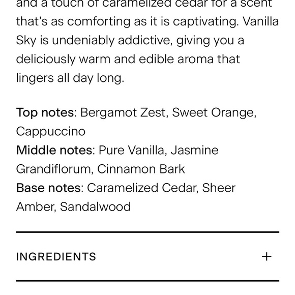 Brand New in Box Skylar Vanilla Sky Eau de Parfum - Cream - Picture 7 of 7